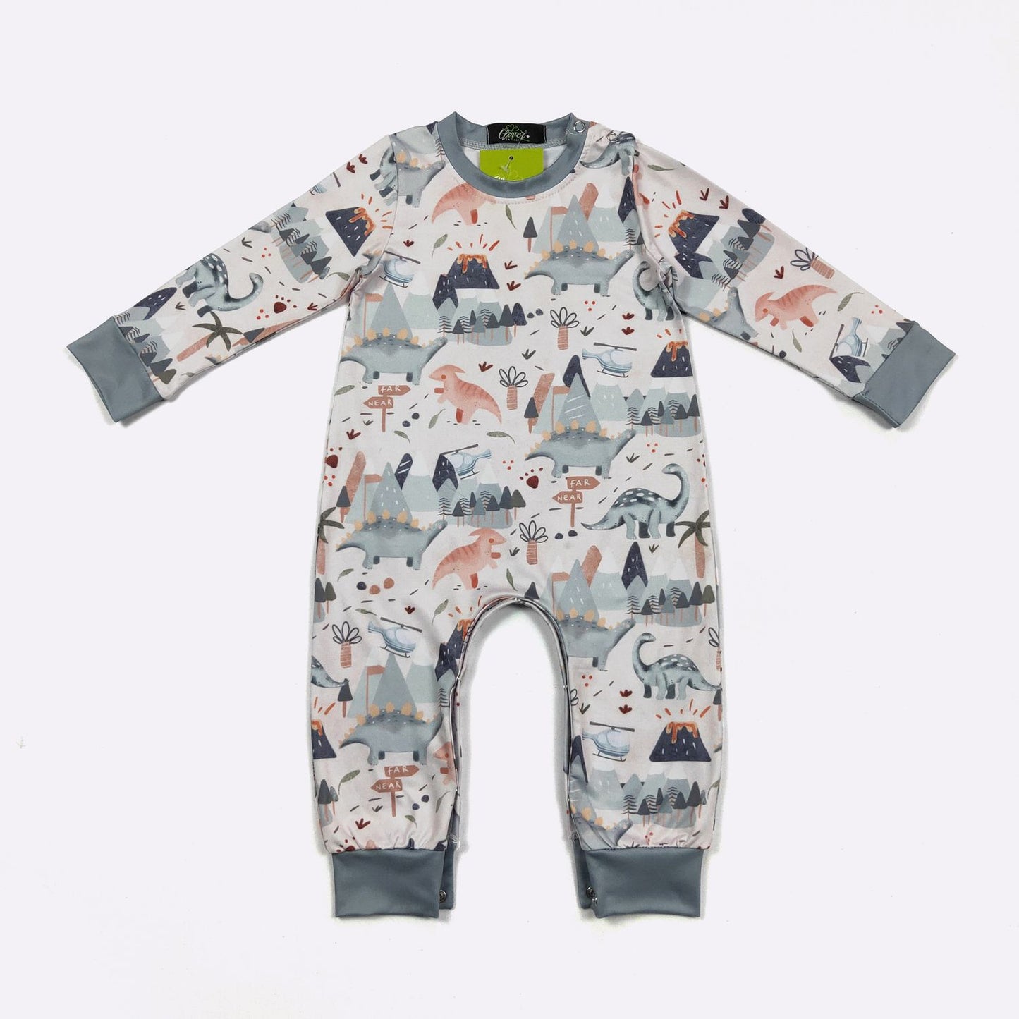 Jurassic Boy Romper